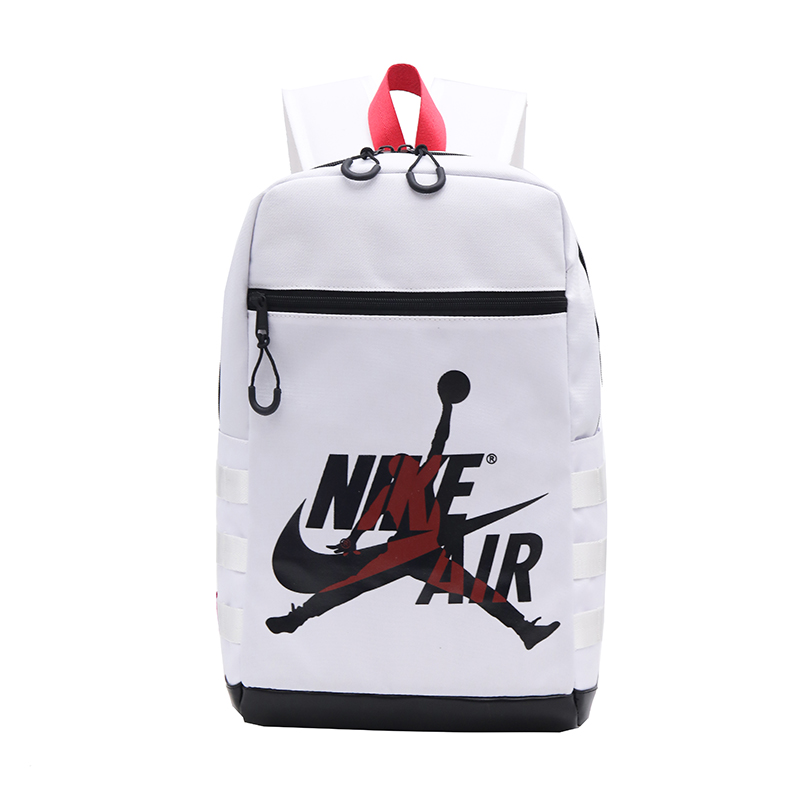 Nike Air Jordan Backpack White Black Red